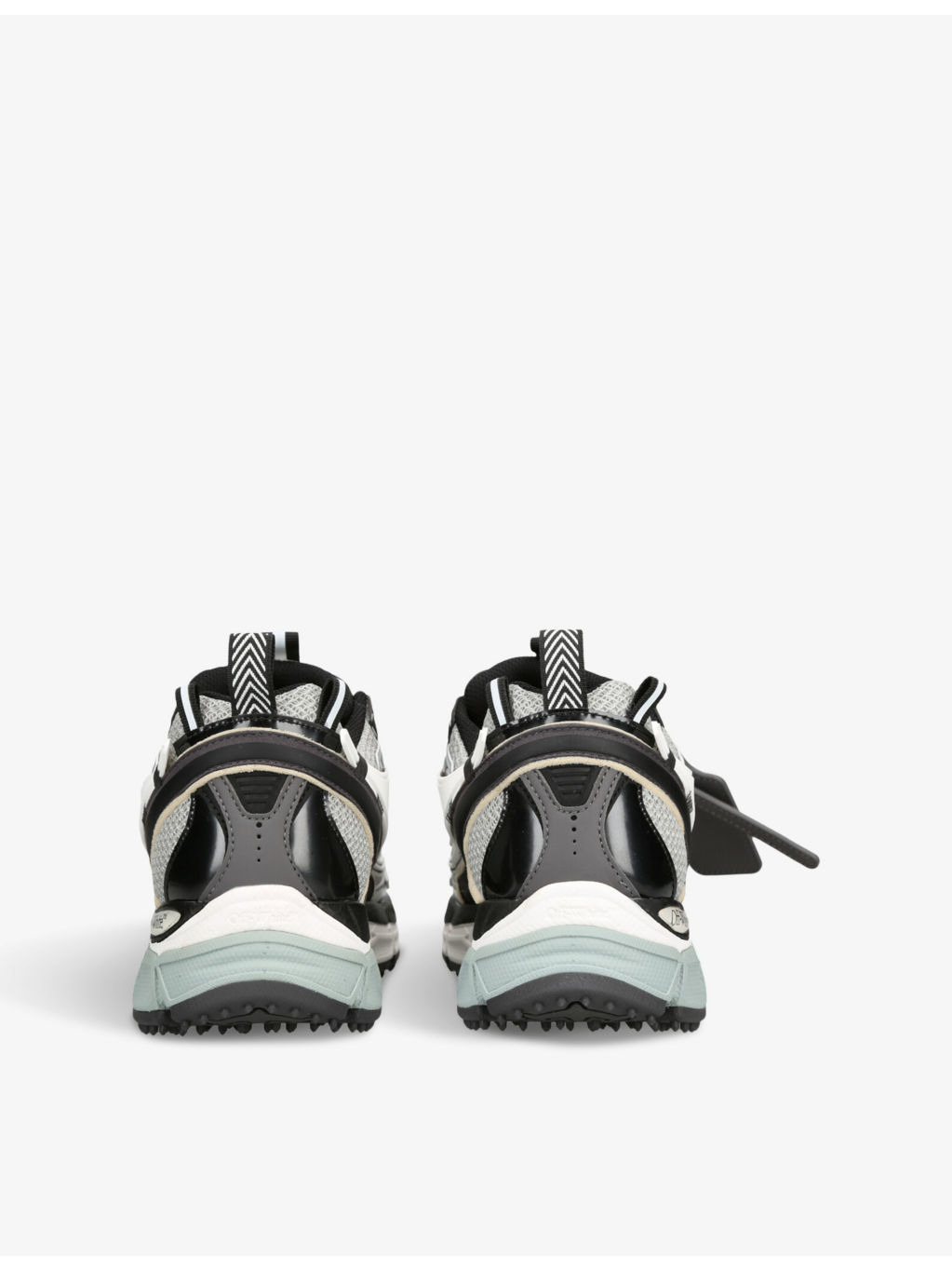 Be Right Back mesh and faux-leather low-top trainers - 4