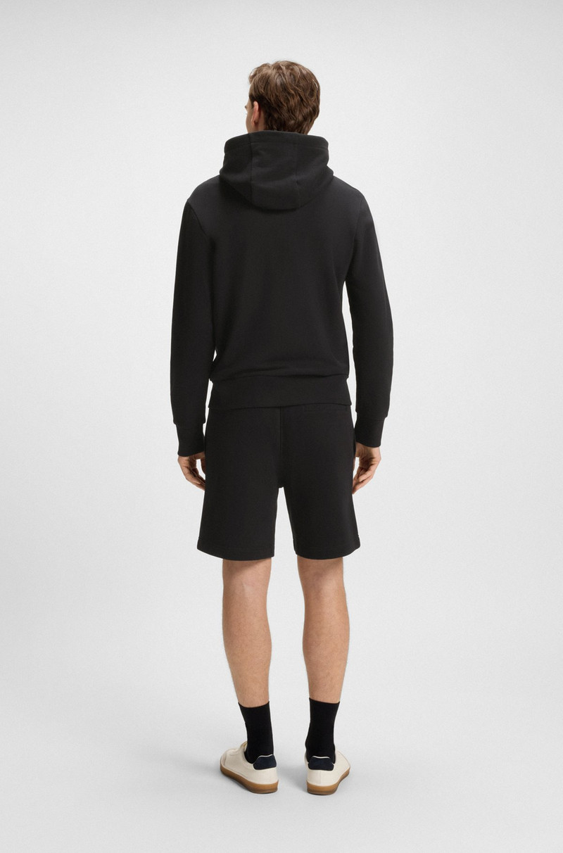 BECKHAM X BOSS ZIP-UP HOODIE IN MERCERISED COTTON TERRY 5