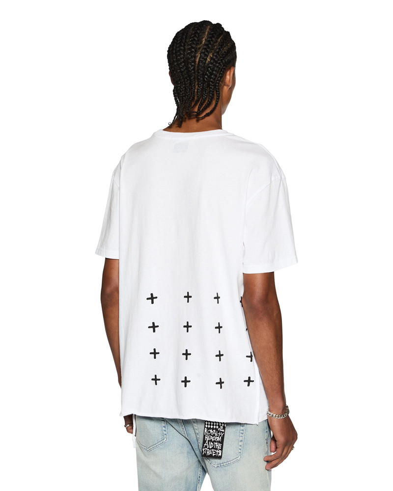 Ksubi 4 X 4 BIGGIE SS TEE OPTIC WHITE outlook