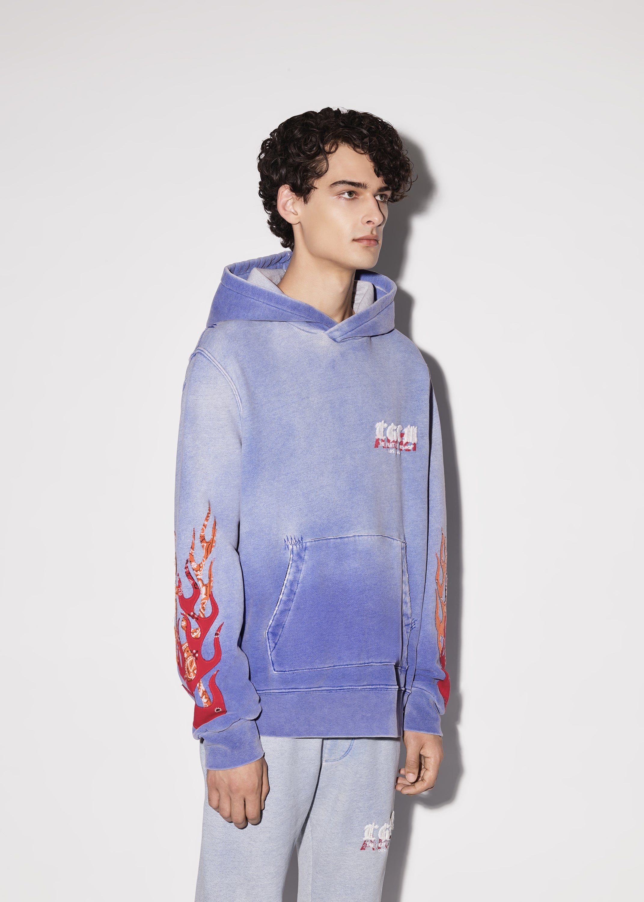 T.G.C.W. FLAMES HOODIE - 3