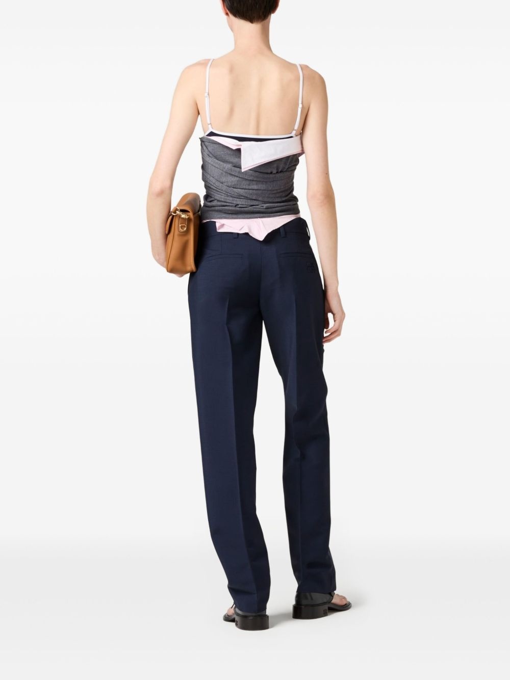 boat-neck top - 3