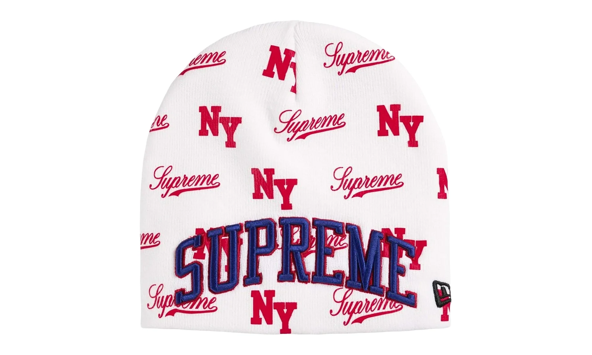 New Era Monogram Beanie "SS26 - White" SU27858 - 1