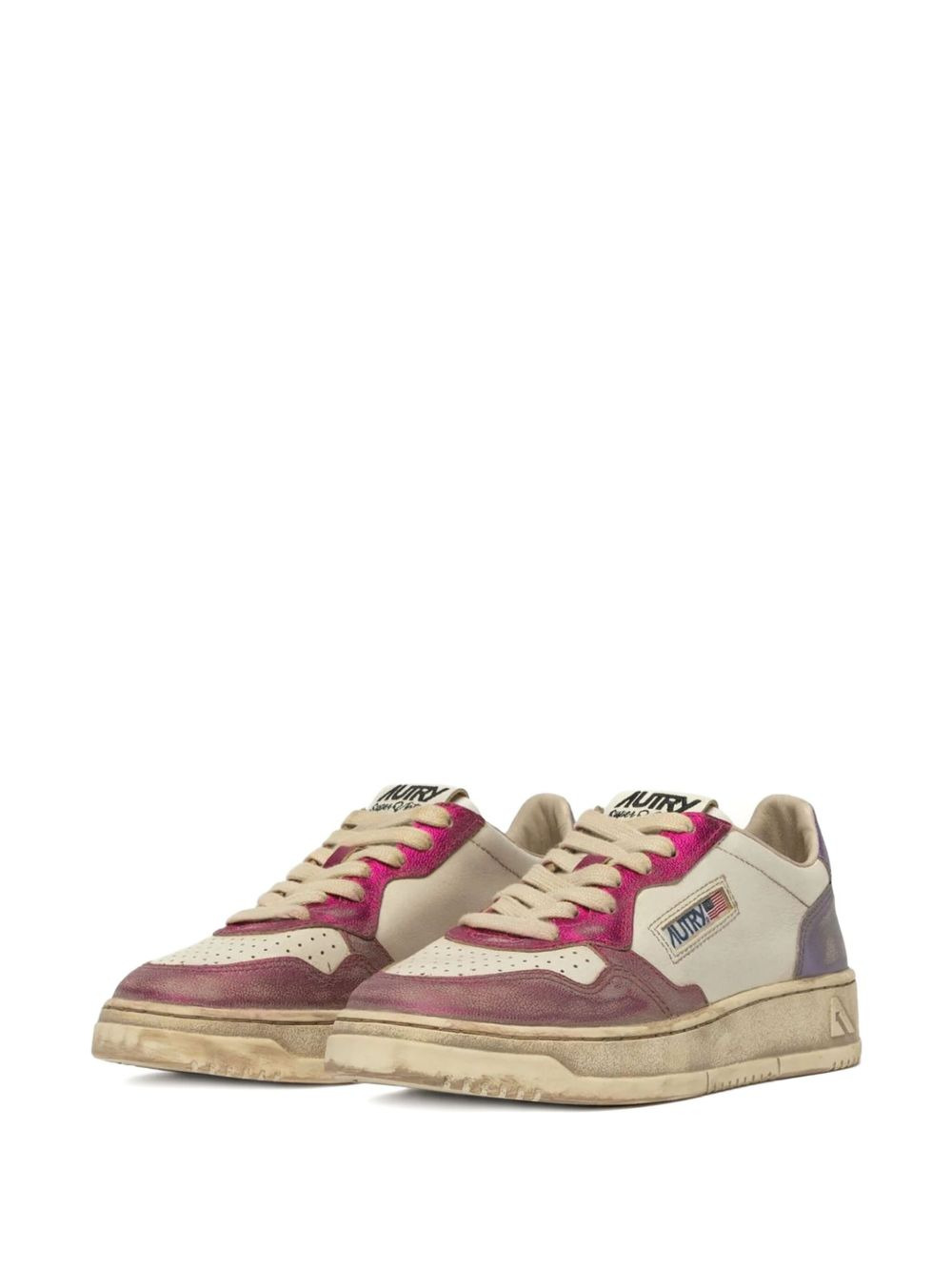 Medalist perforated-toe sneakers - 2