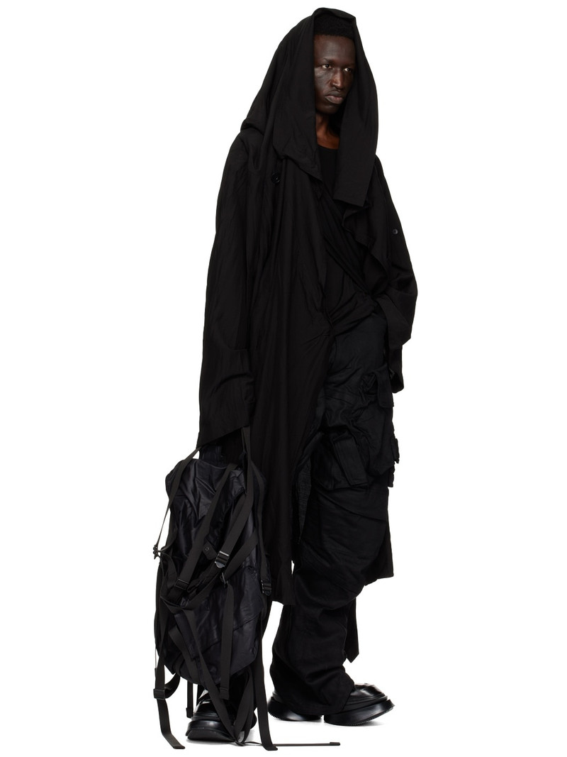 Julius Black Drape Long Sleeve T-Shirt outlook