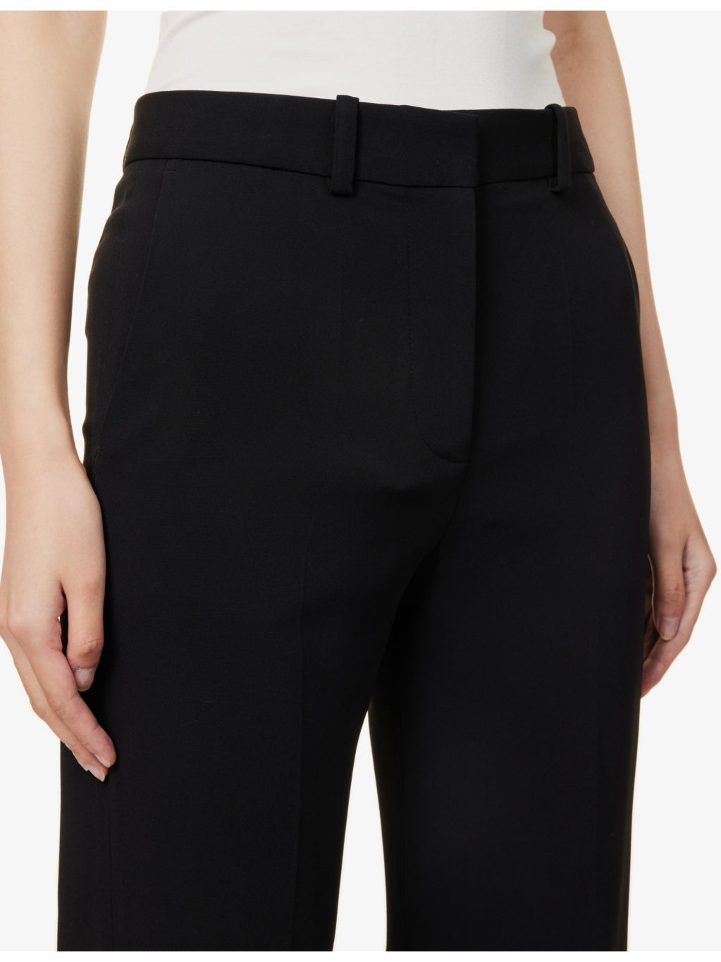 Morissey straight-leg high-rise stretch-woven trousers - 5