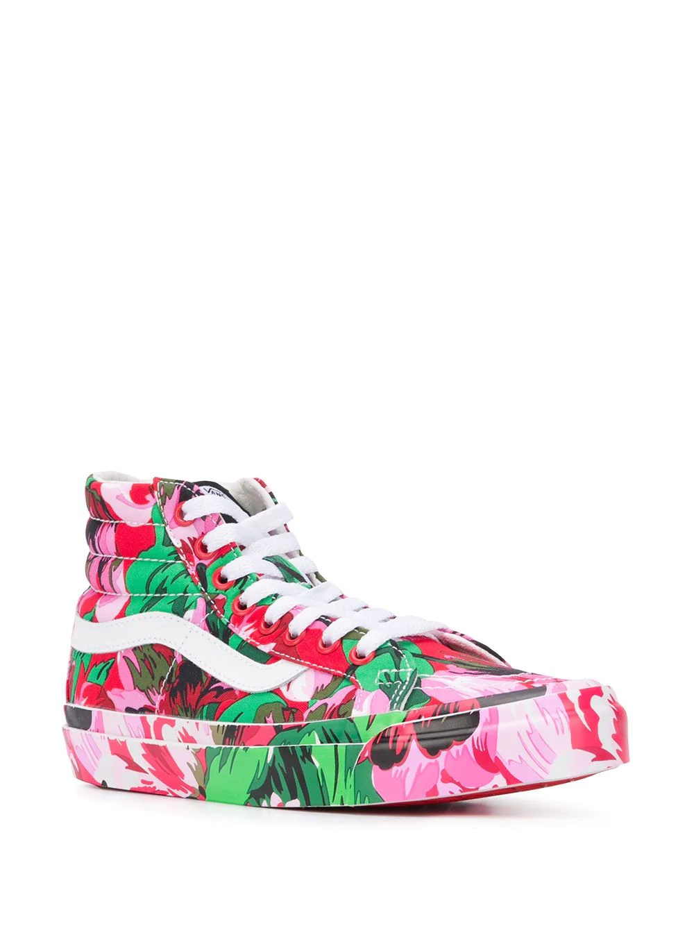 x Vans floral print Sk8-Hi sneakers - 2