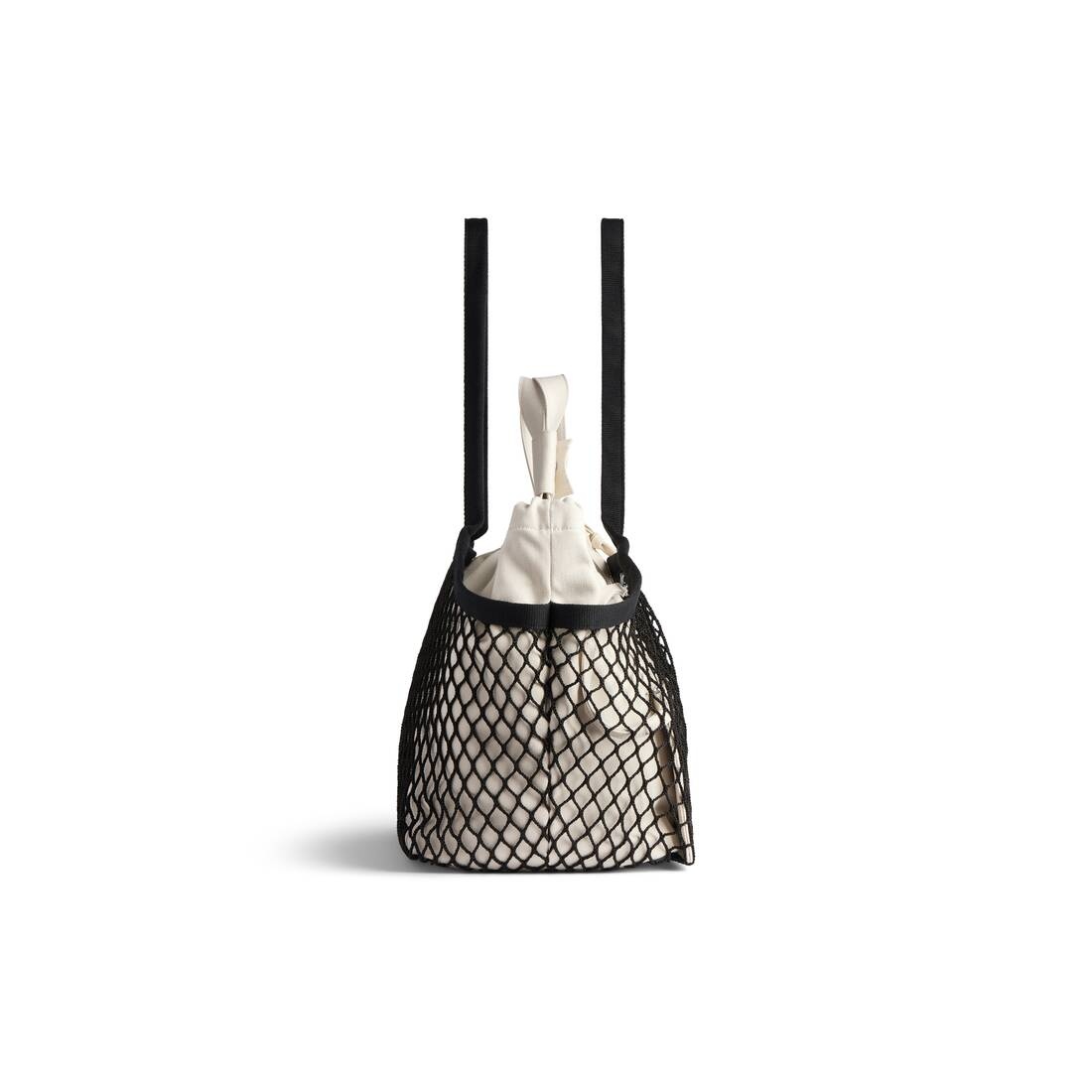 トートバッグ BALENCIAGA TWO-TONE CANVAS AND MESH MEDIUM 24/7 SHOPPING BAG Balenciaga Two-tone Canvas And Mesh Medium 24/7 Shopping Bag