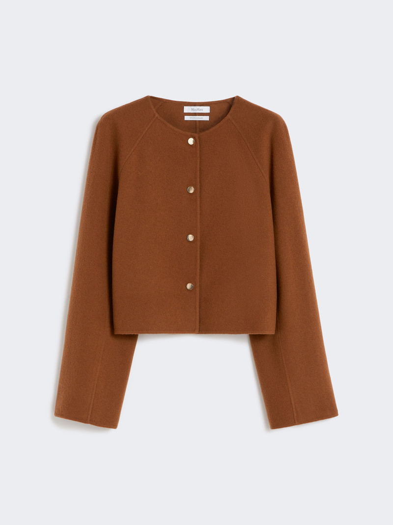 EBBRI Wool and cashmere cropped jacket 1