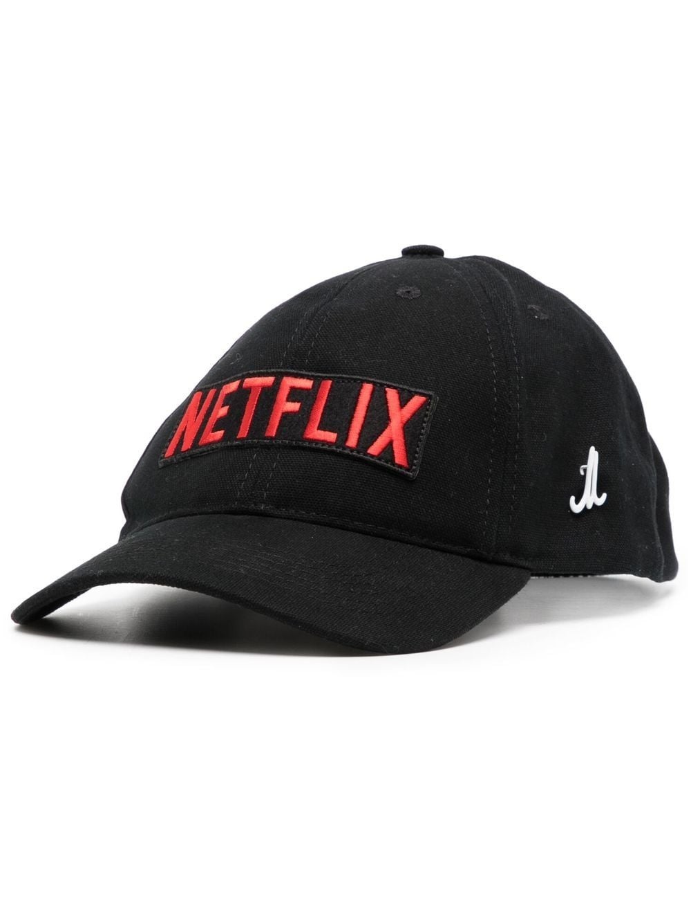 logo-patch baseball cap - 1