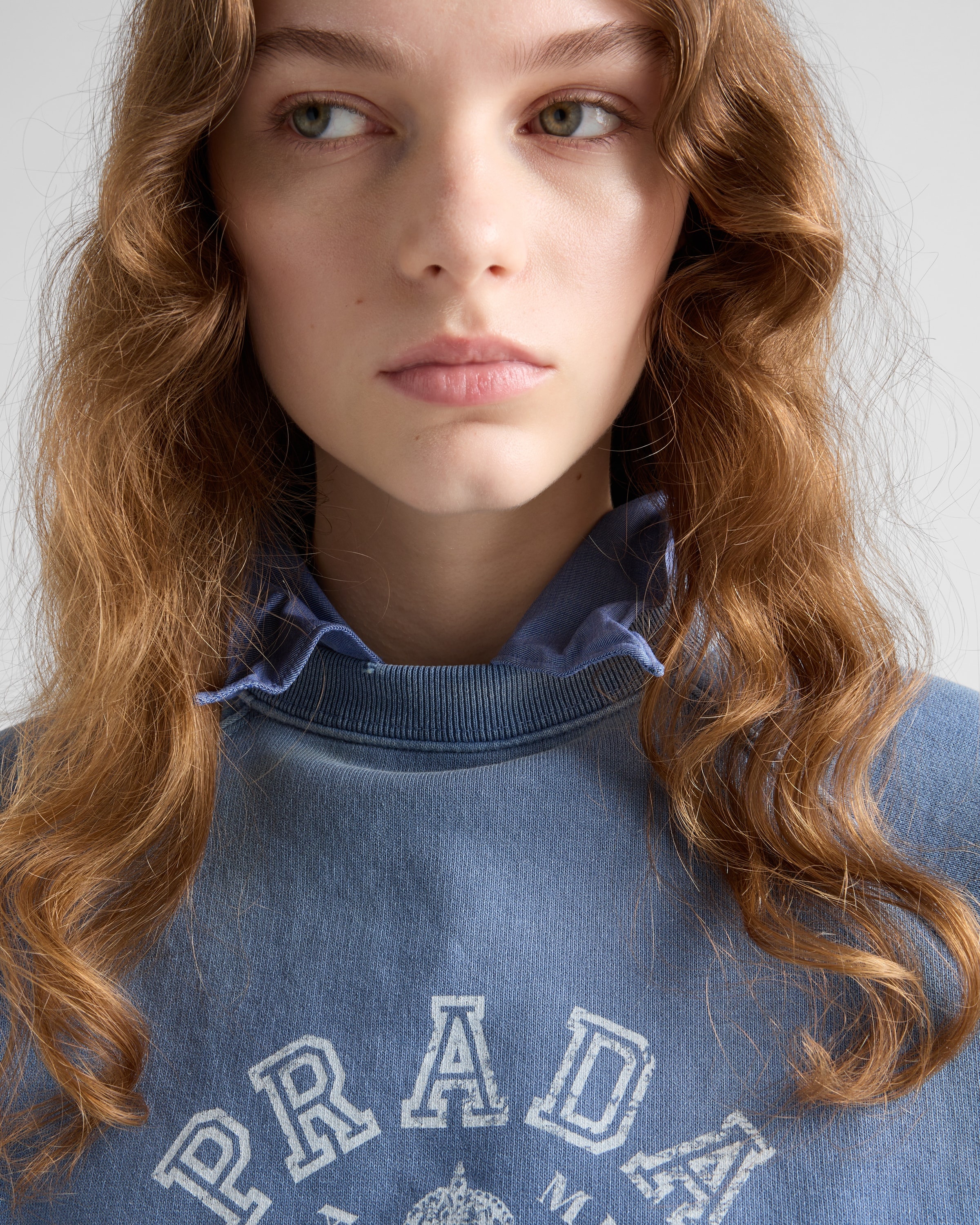 Cotton crew-neck sweatshirt - 3