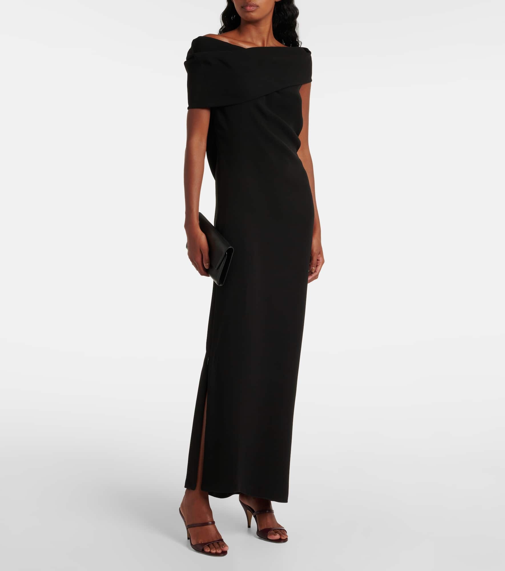 Nassau silk crêpe gown - 2