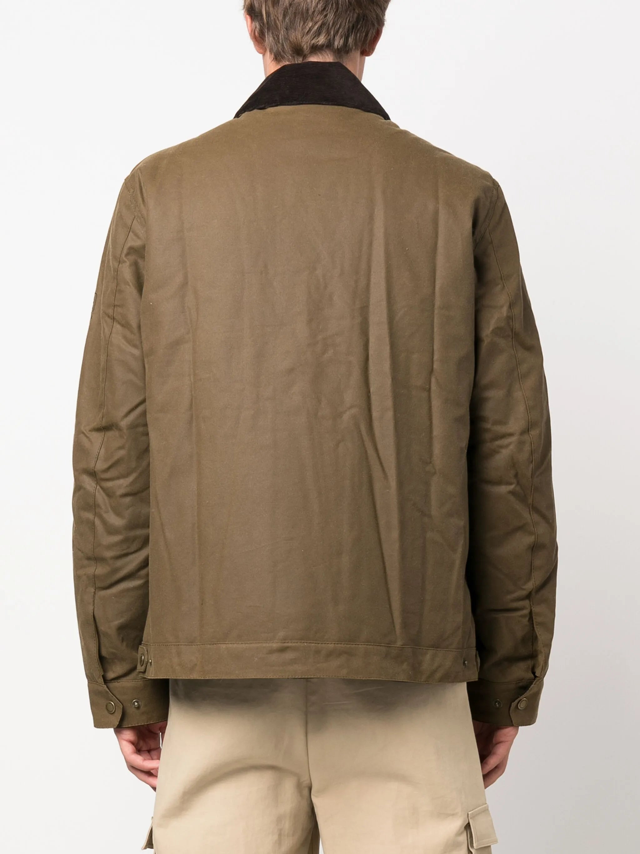 Barbour Logo-patch Cotton Shirt Jacket - 2