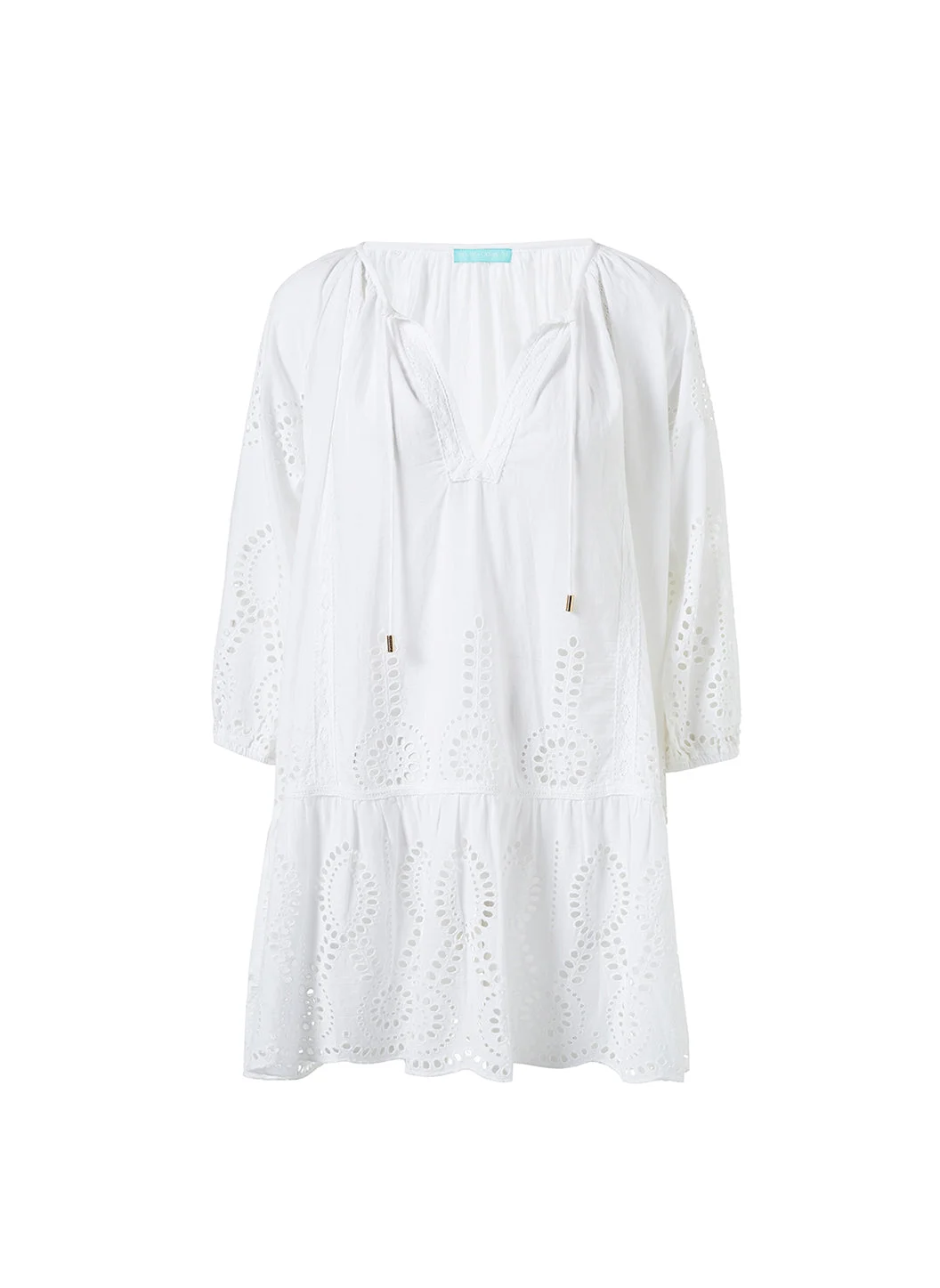 ASHLEY WHITE KAFTAN - 1