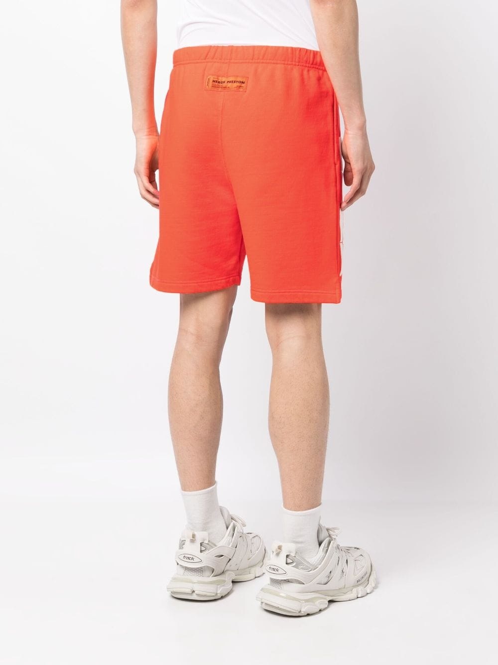 Reg HPNY-print track shorts - 4