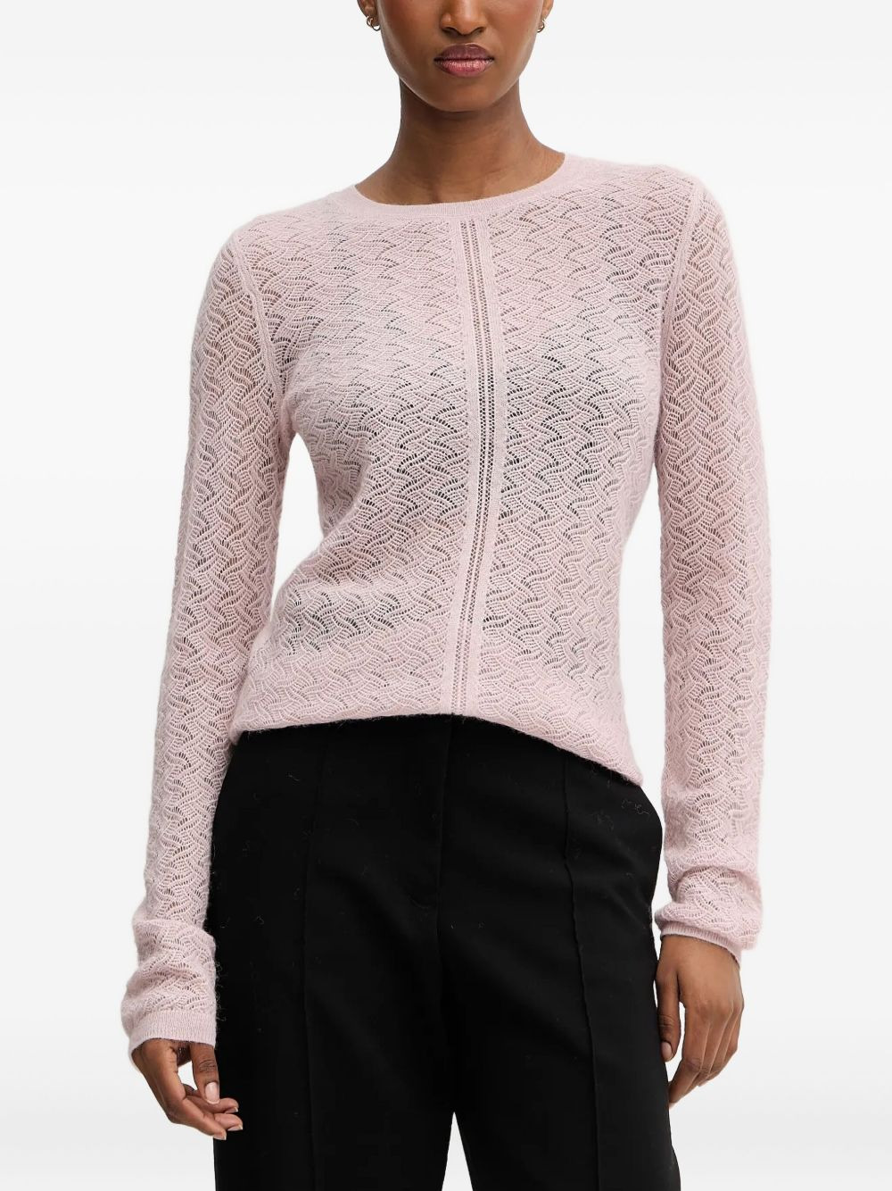 round-neck sweater - 1