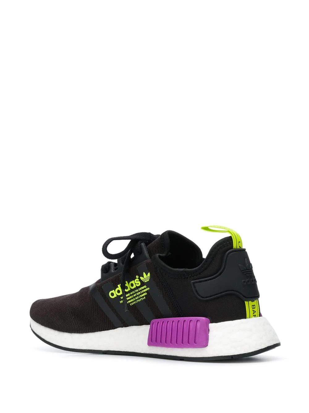 NMD_R1 neon detailed sneakers - 3