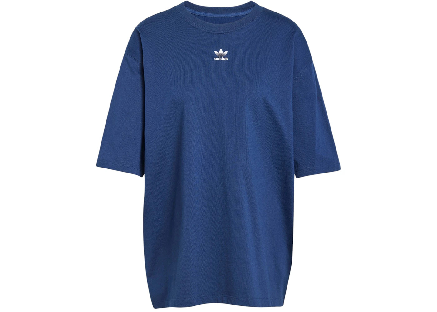 adidas Women's Essentials Boyfriend T-Shirt Night Indigo - 1