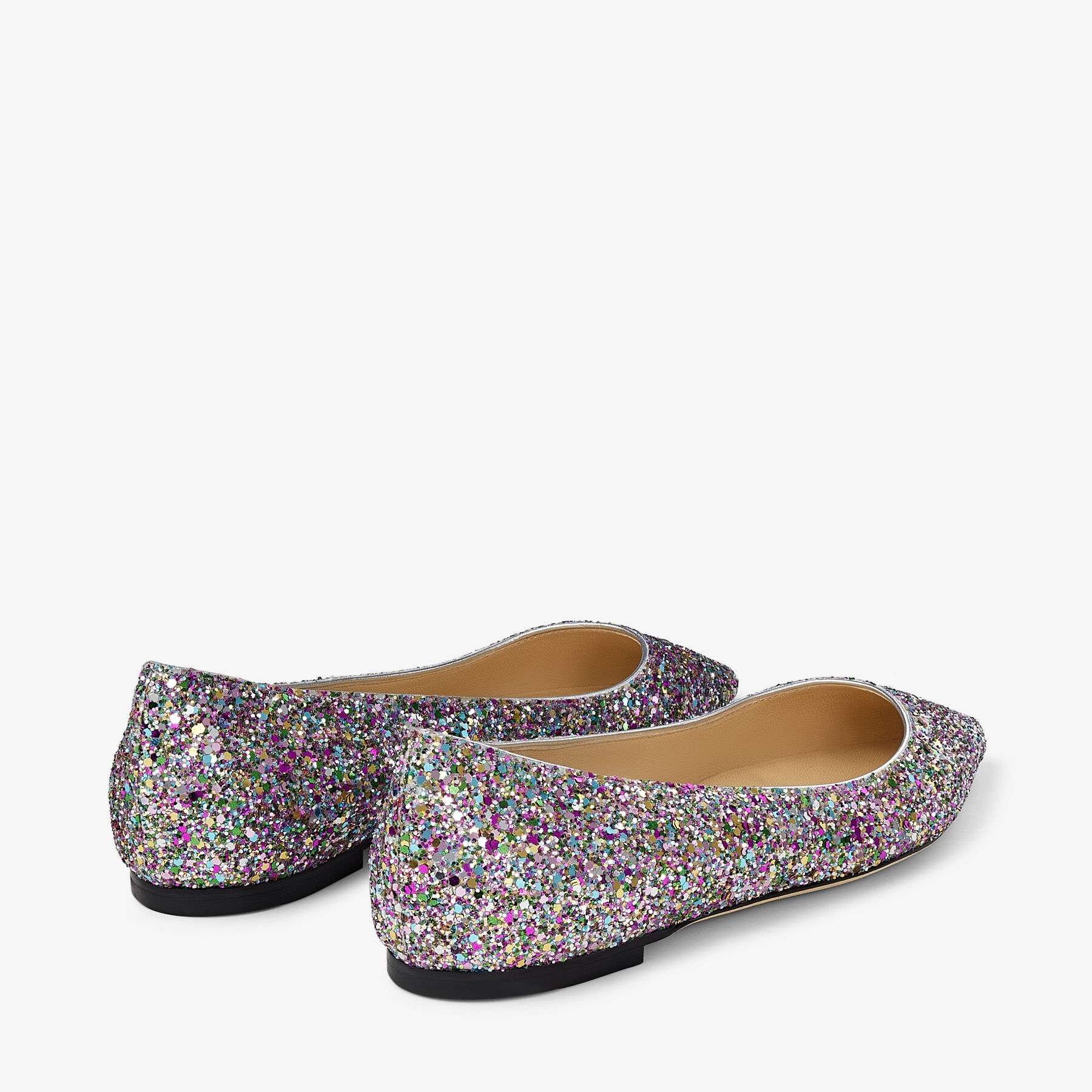 Romy Flat
Confetti Coarse Glitter Fabric Flats - 3