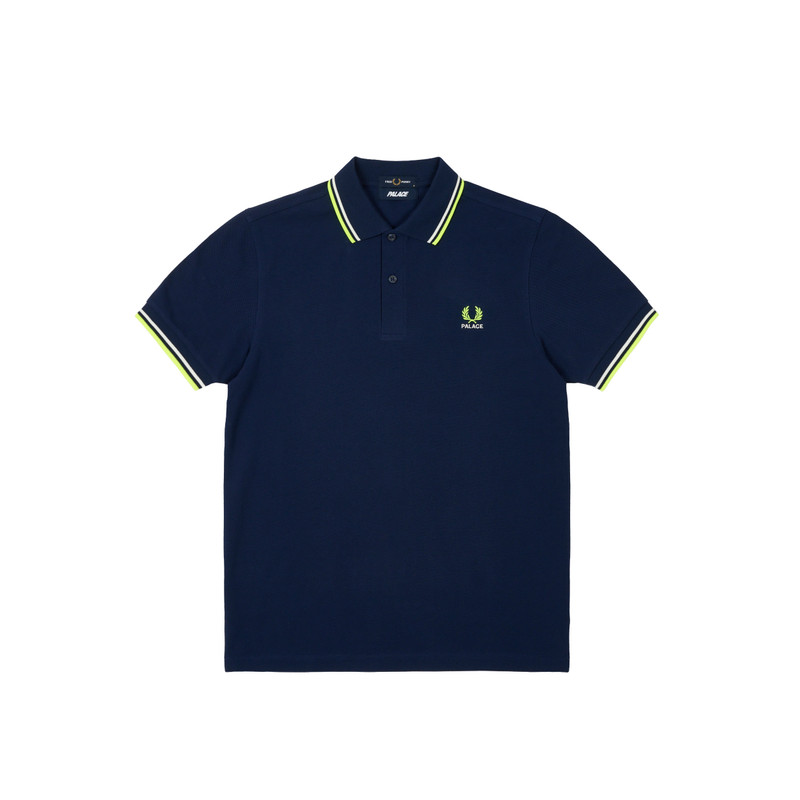 PALACE FRED PERRY SHIRT PEACOAT 1