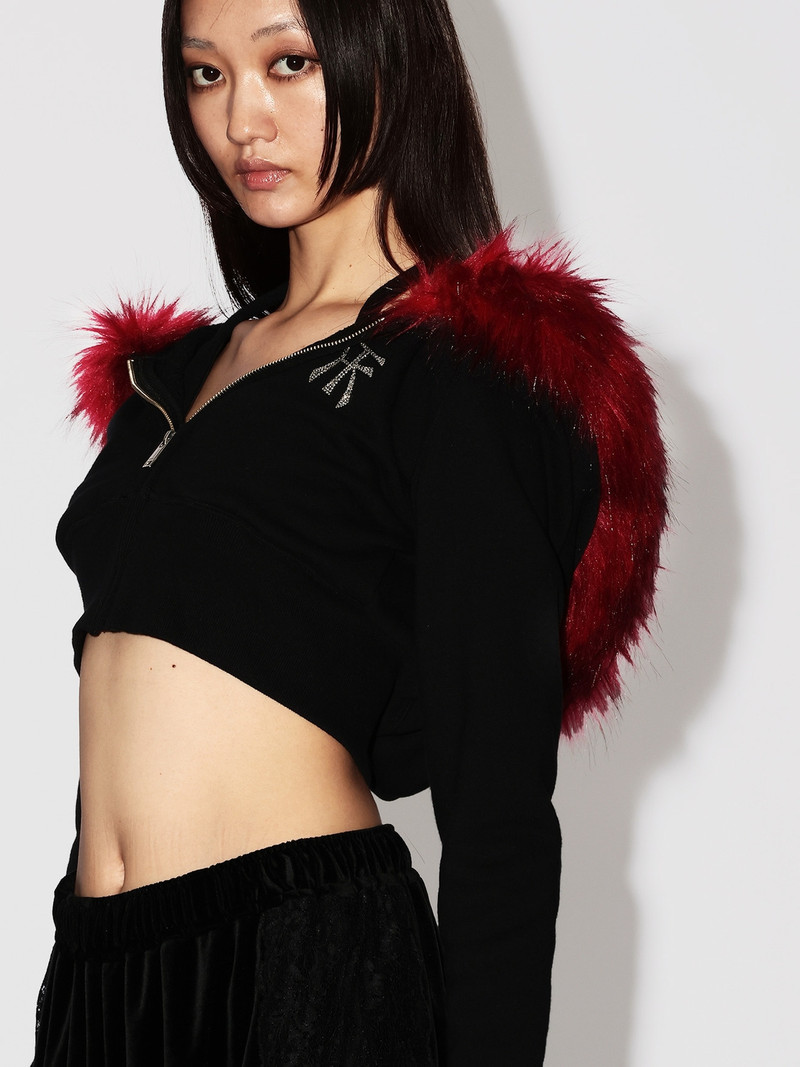 HALTER NECK HOODIE 5