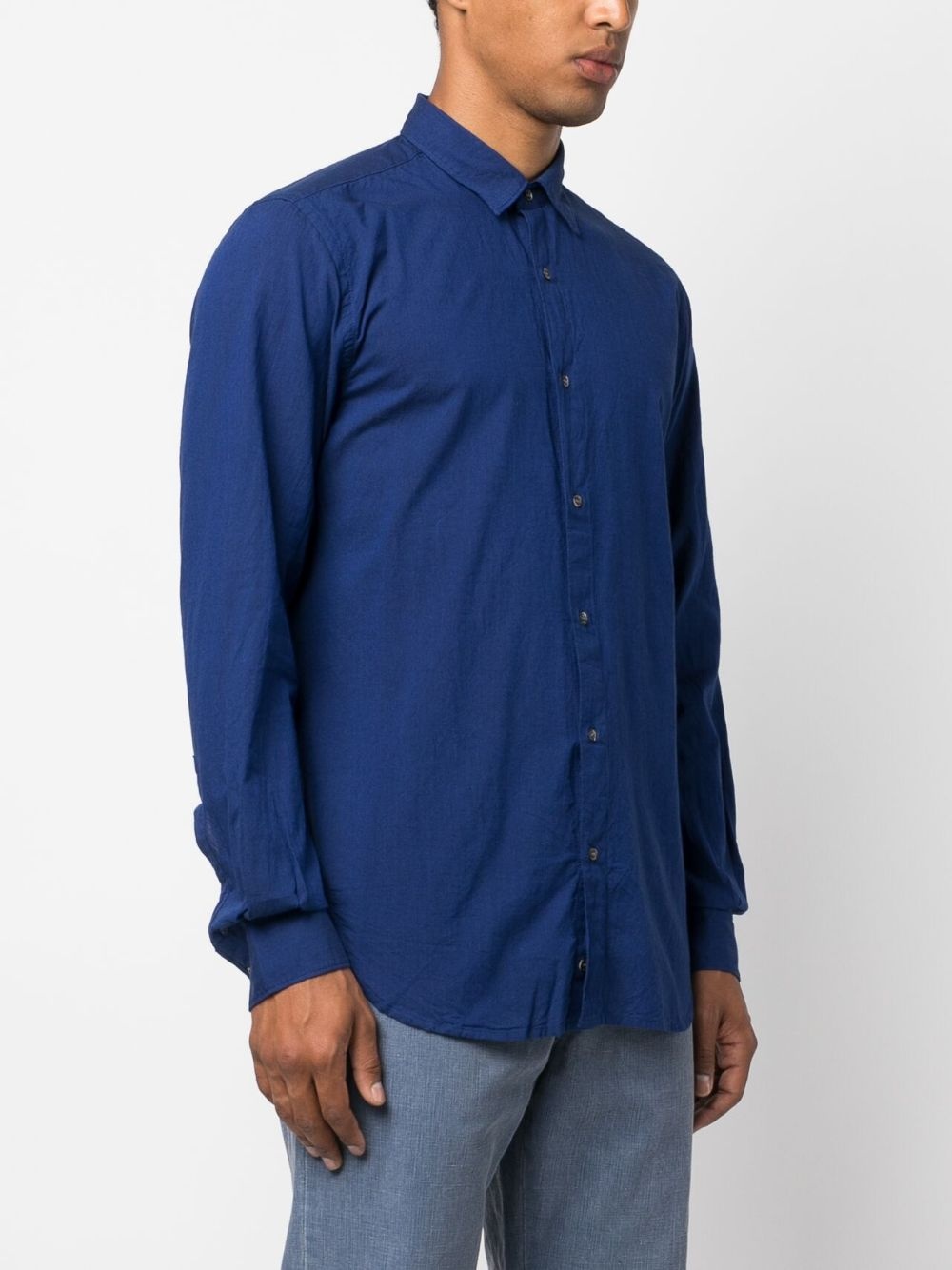 long-sleeved cotton shirt - 3