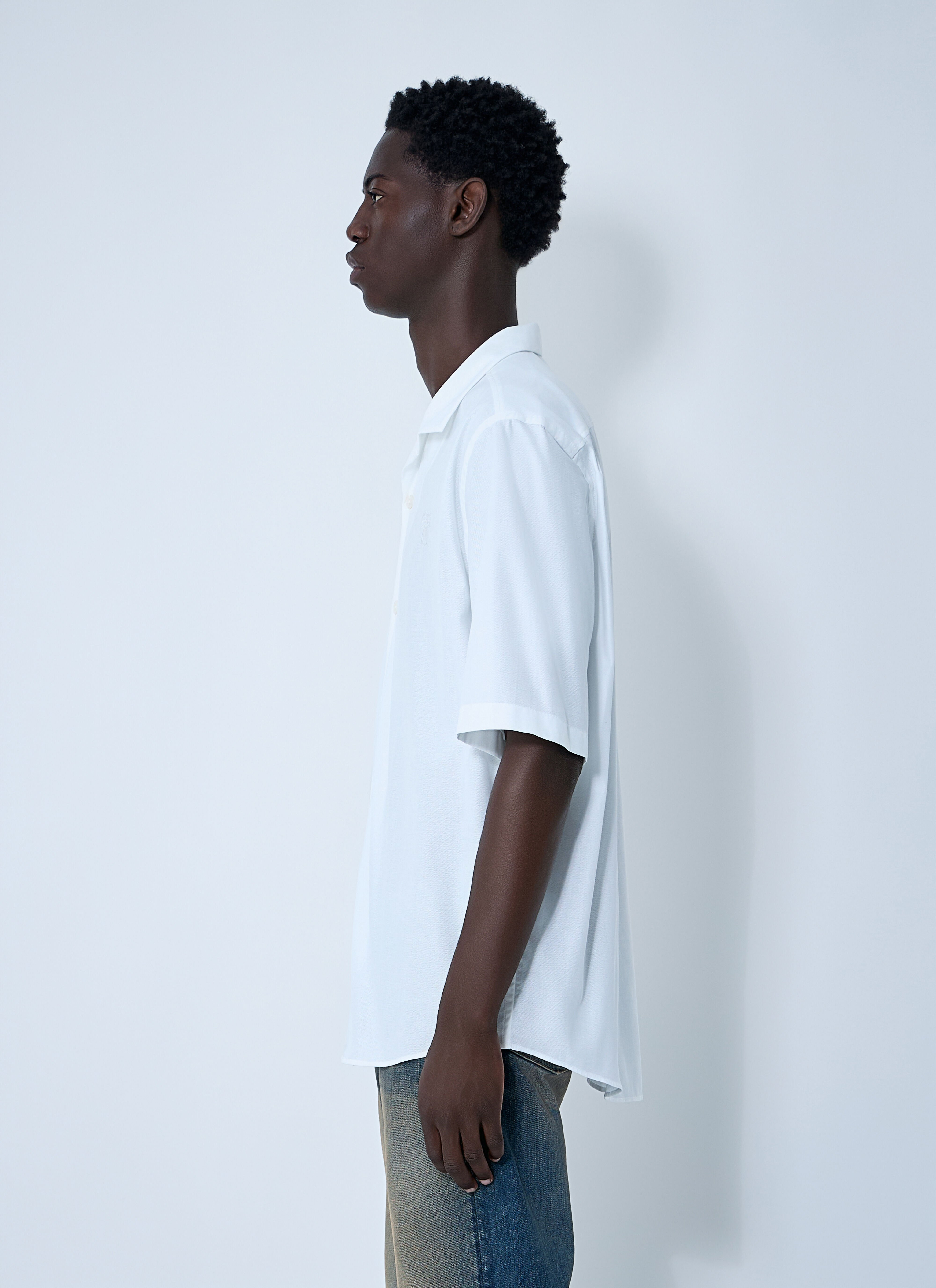 Logo Embroidery Shirt - 3