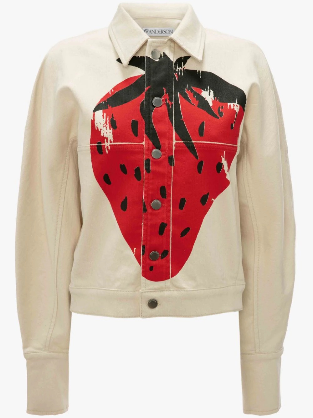 VOLUME SLEEVE STRAWBERRY JACKET - 1