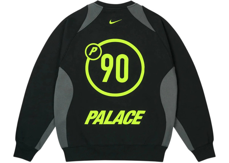 PALACE Palace x Nike Total P90 Crew Black outlook