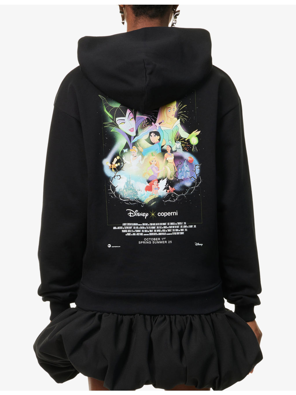 Disney x Coperni Graphic-Print Cotton-Jersey Hoody - 4
