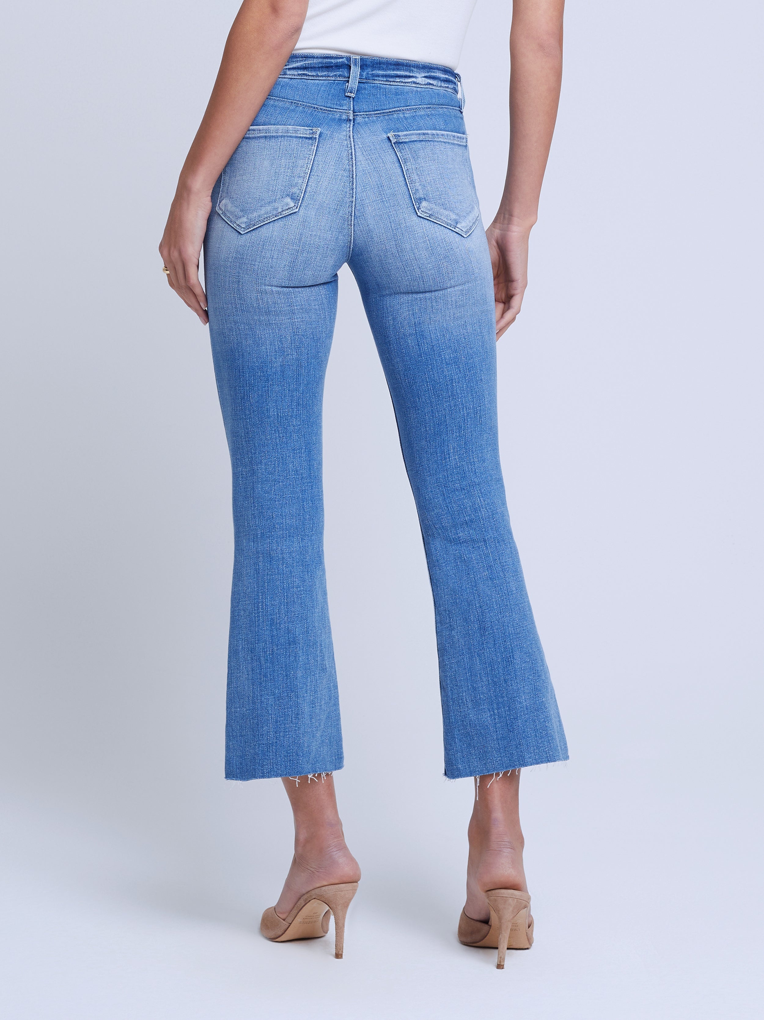 Kendra Cropped Flare Jean - 5