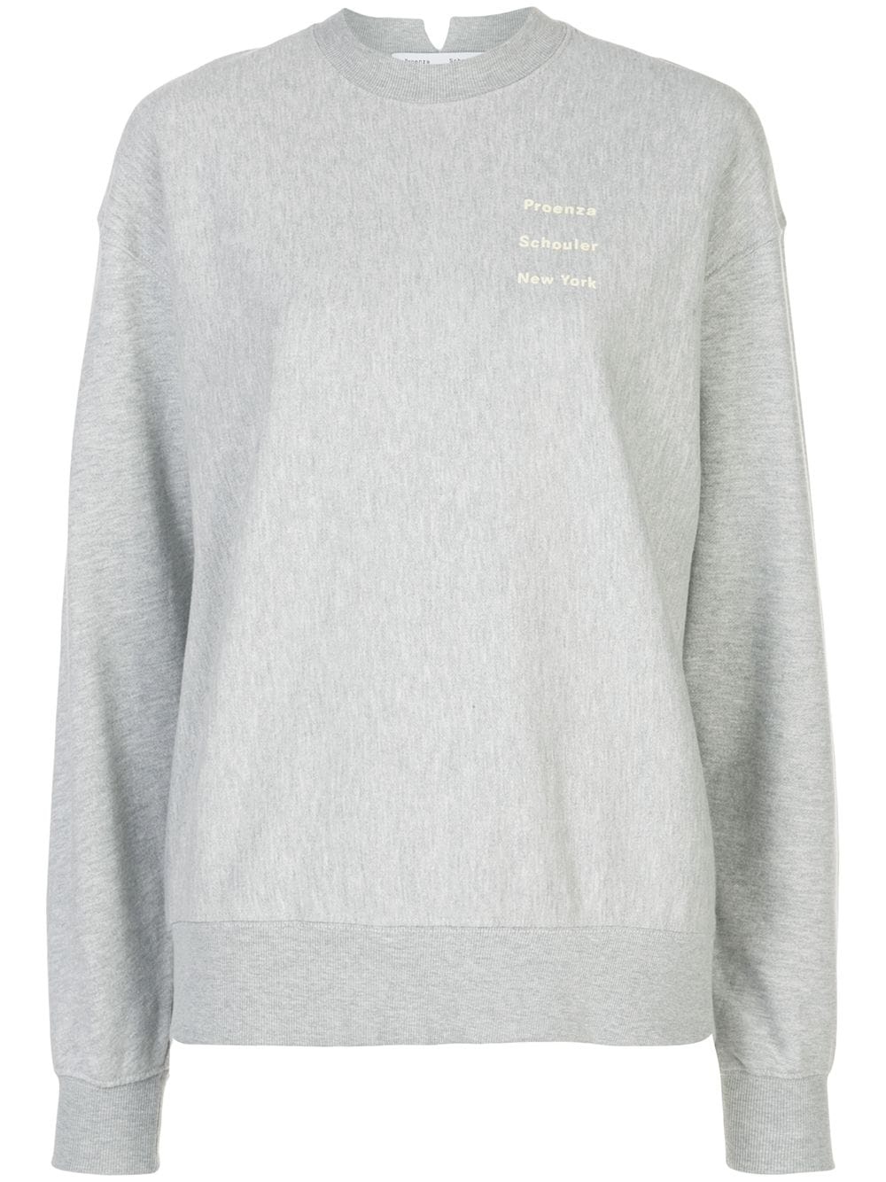 logo detail sweatshirt - 1