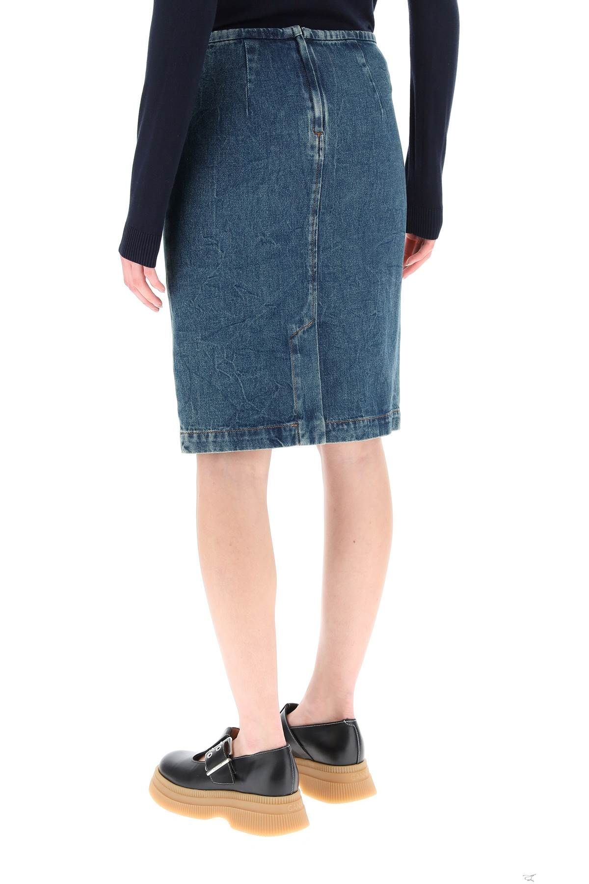 DENIM SKIRT - 4