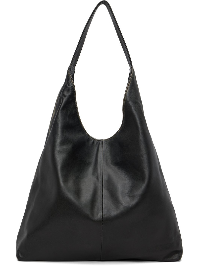 Black Brushed Large Tote 1