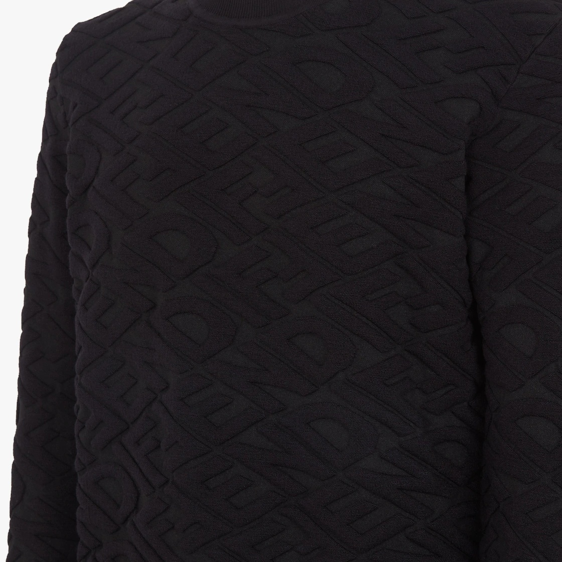Black wool jumper - 3
