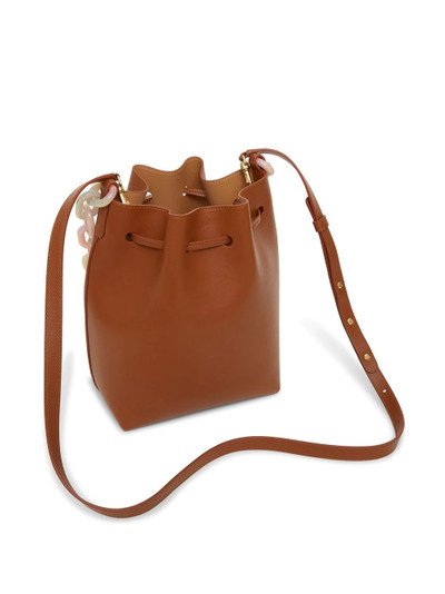 Mansur Gavriel Twist leather bucket bag outlook