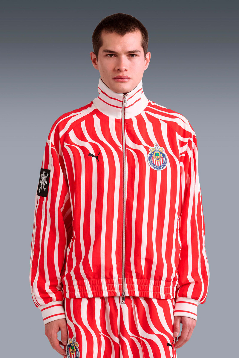 PUMA Chivas x Liberal Youth Ministries Men's T7 Track Jacket outlook