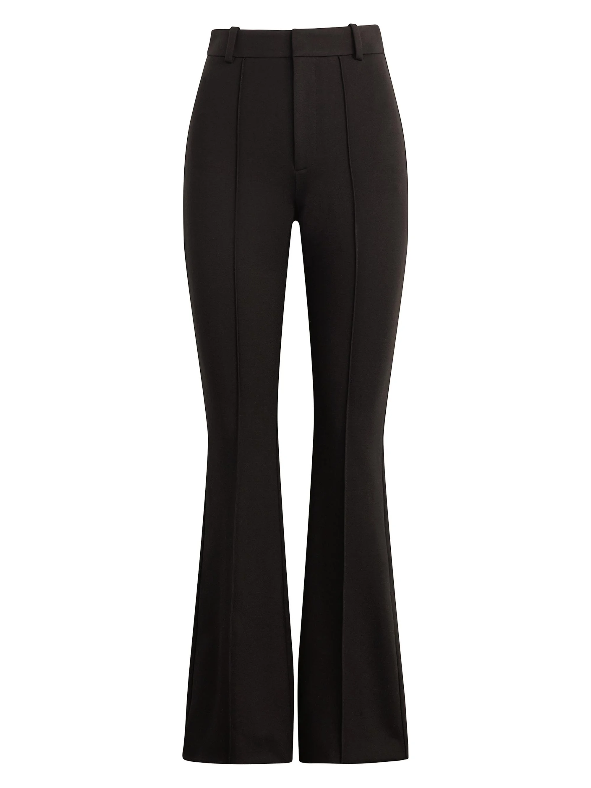 Women's Devin High-Rise Flare Pants - Black - 1