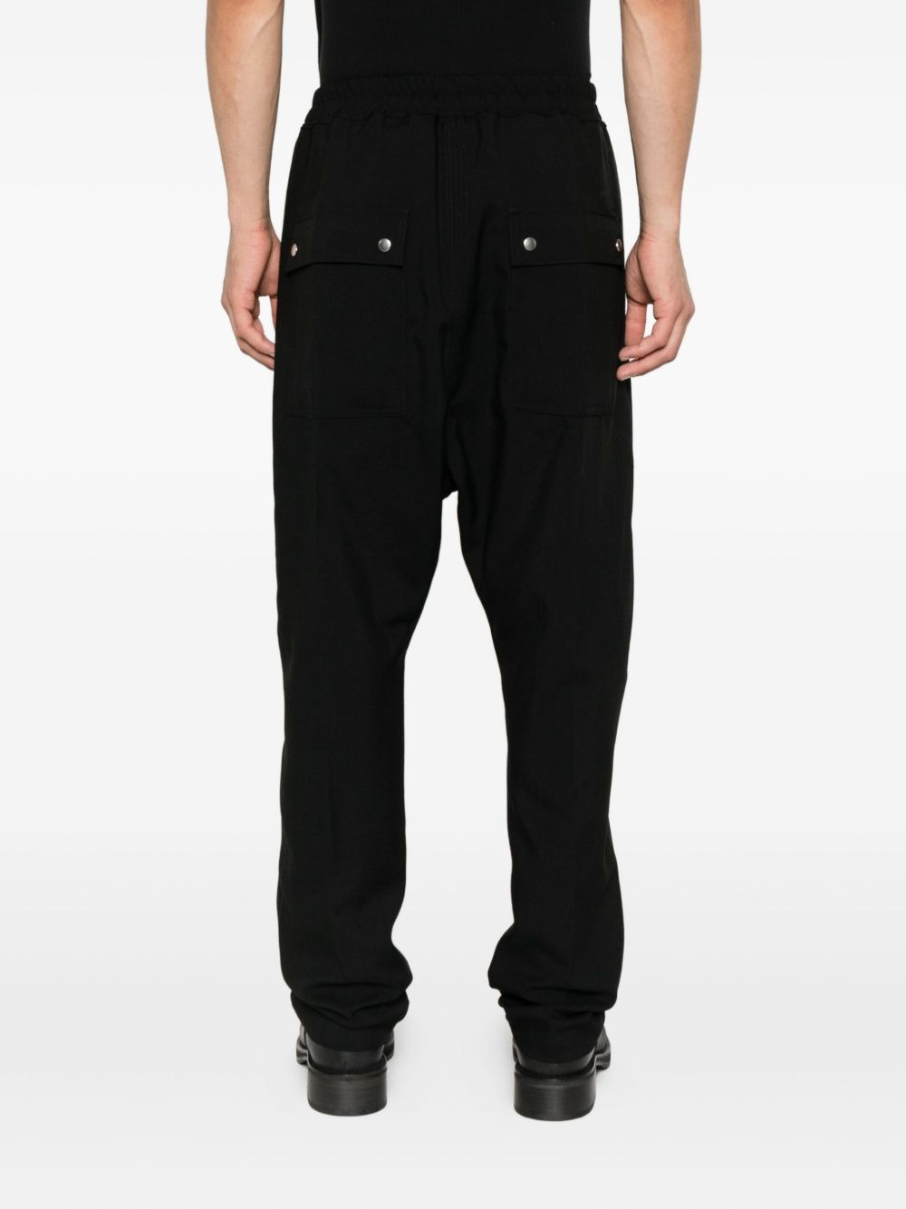 BELA drawstring button trousers - 4