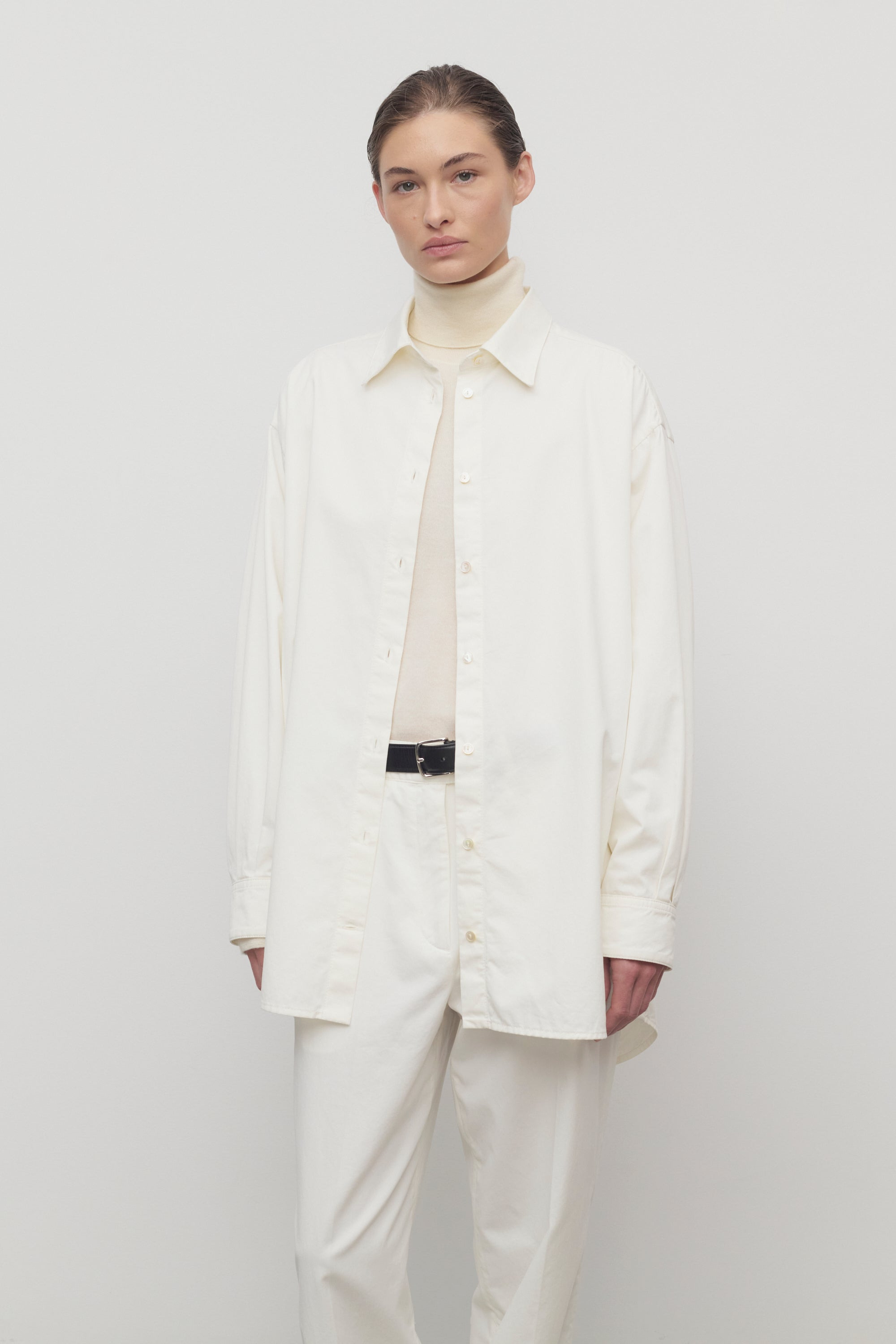 Luka Shirt in Cotton and Cashmere - 3