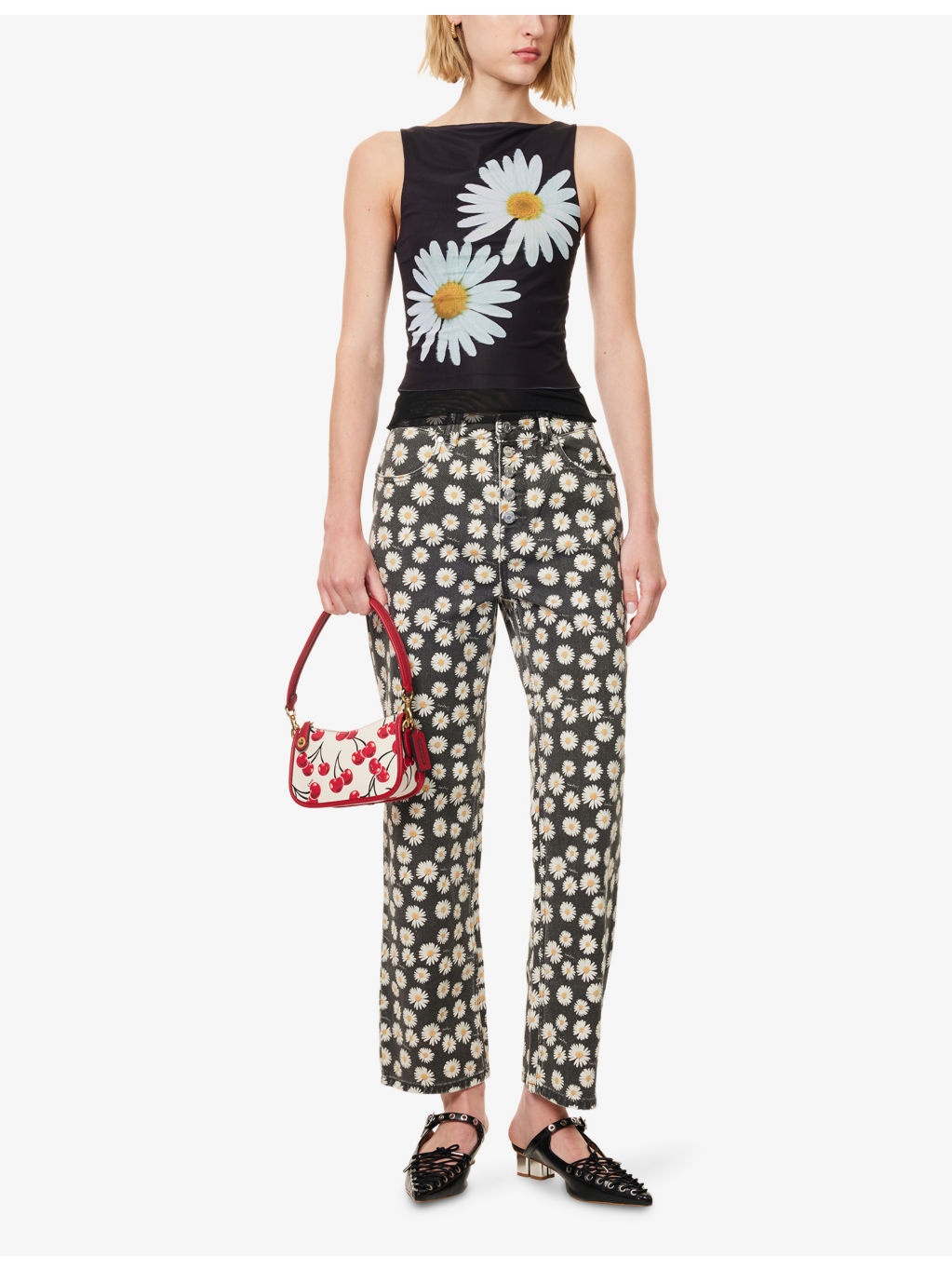 Daisy Multi-Layer Mesh Top - 2