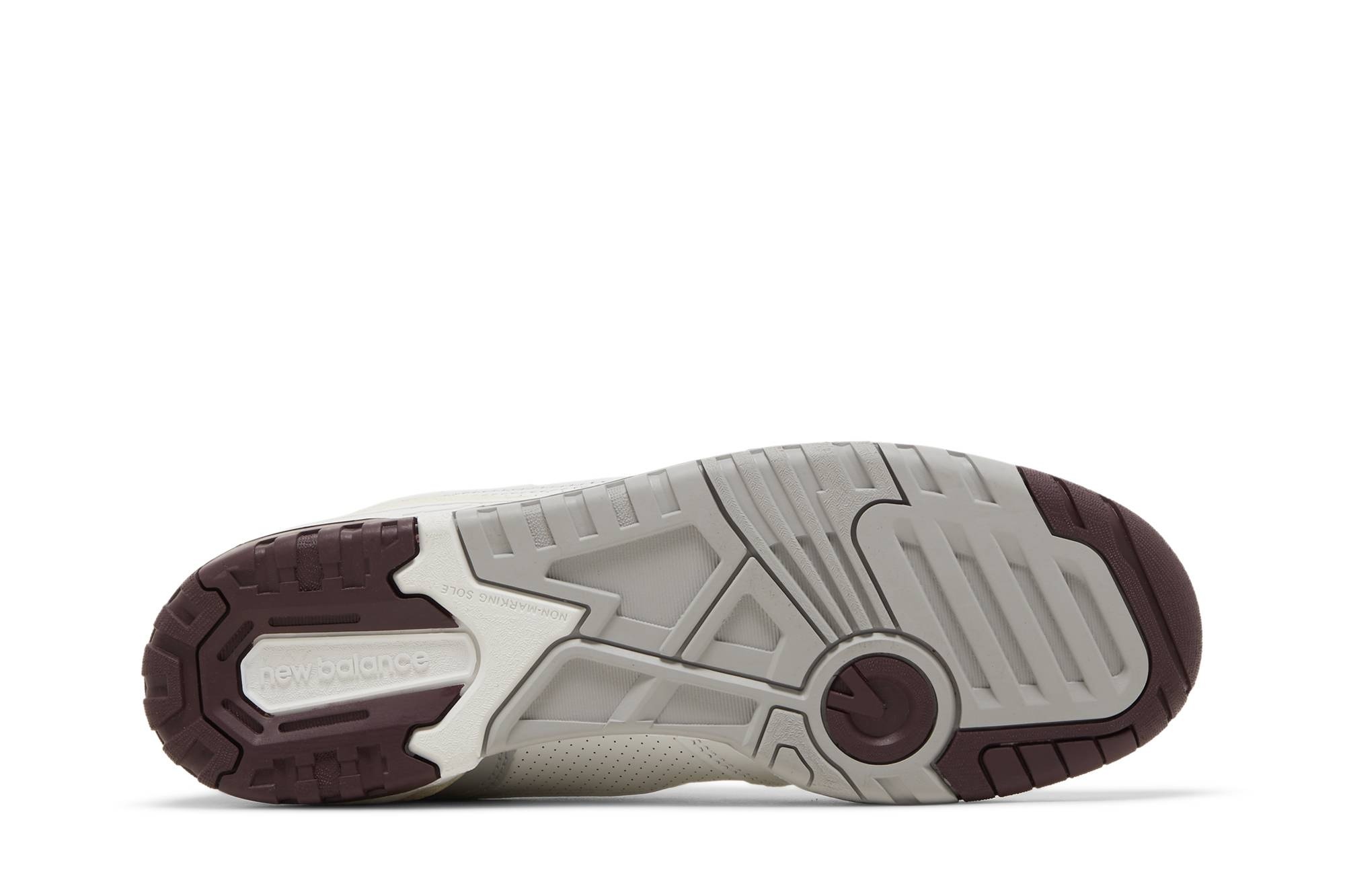 550 'White Indigo Burgundy' - 4