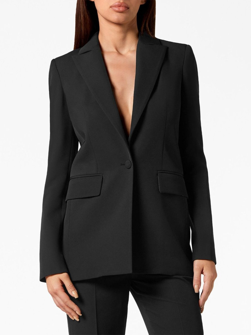 Cady Boxy single-breasted blazer 4