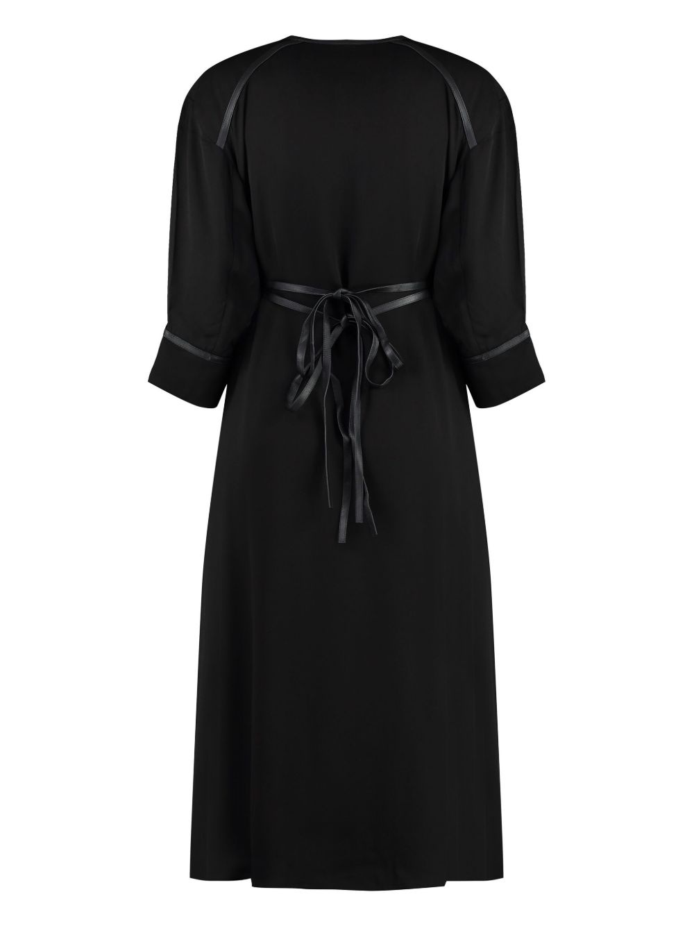 crepe midi dress - 2