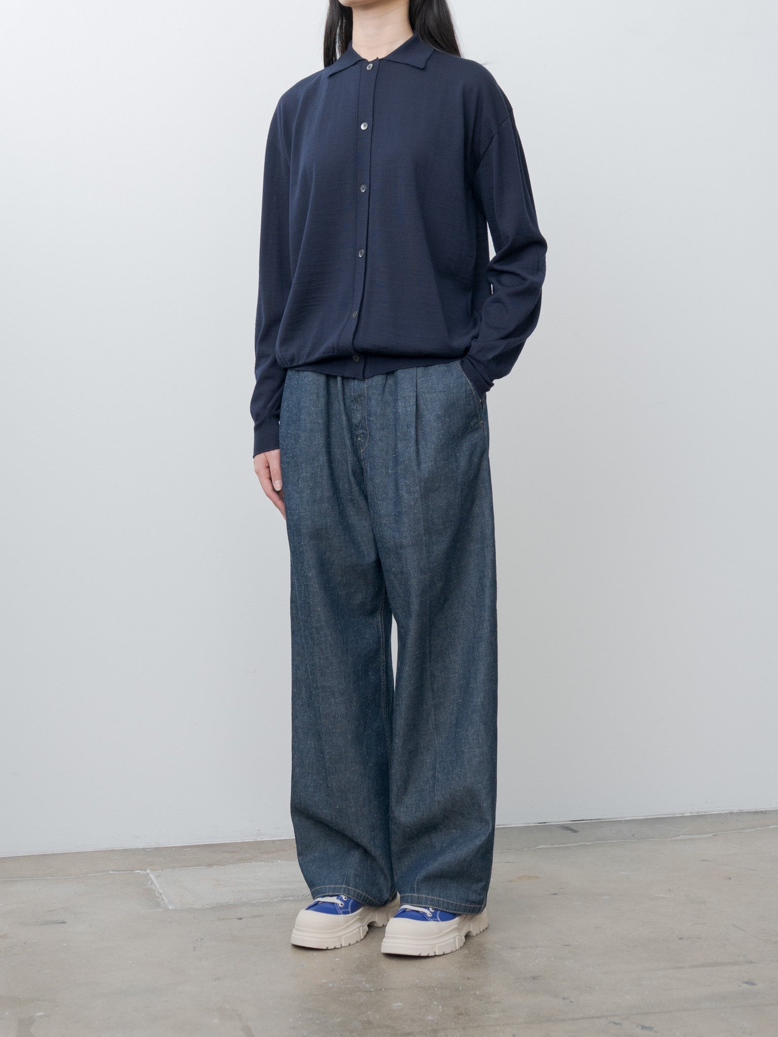 Pass Denim Trousers - Blue - 3