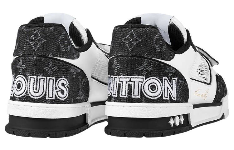 LOUIS VUITTON LV Trainer 'White Black Velcro' 1A9ZB0 - 3