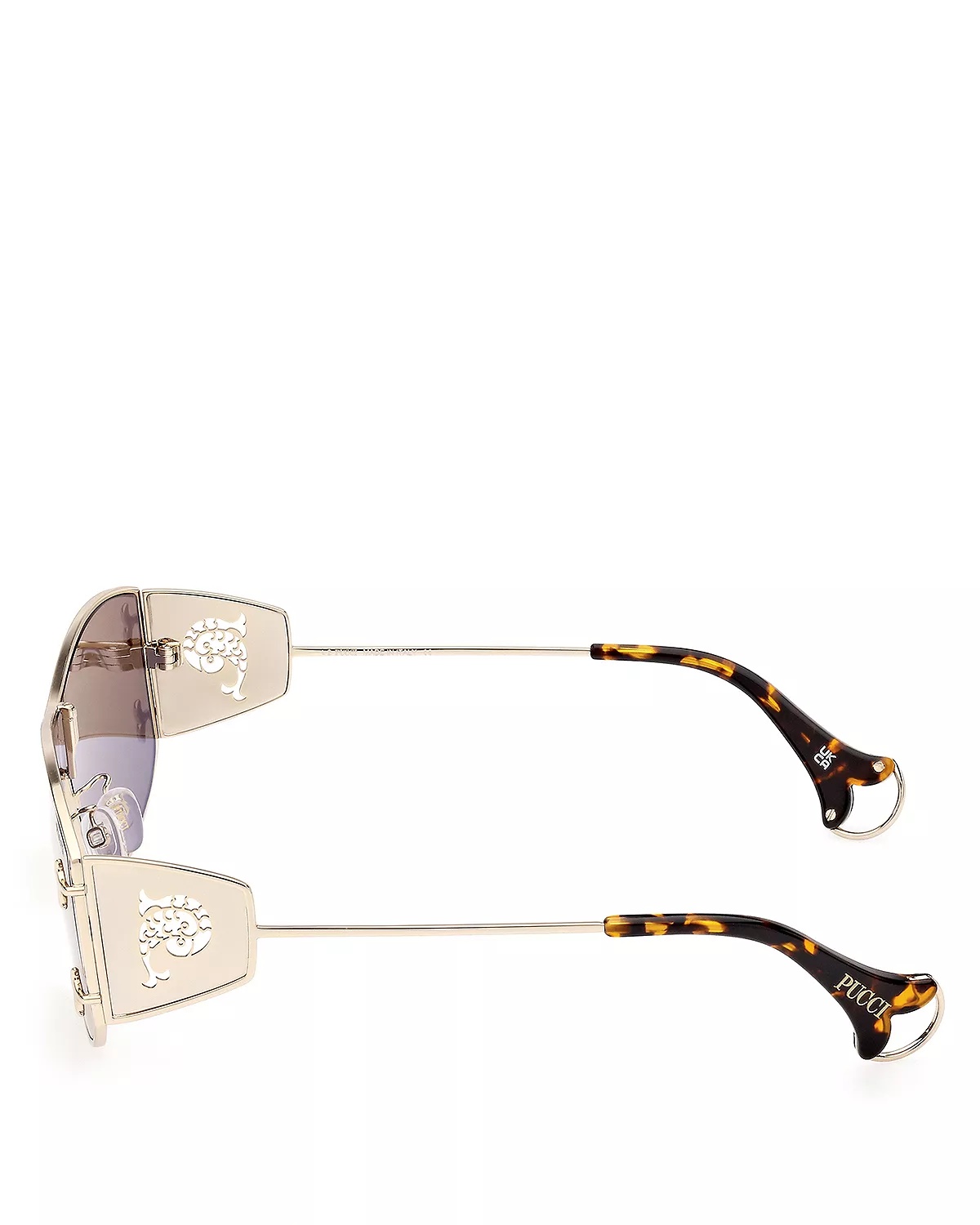 Mirrored Shield Sunglasses, 54mm - 3