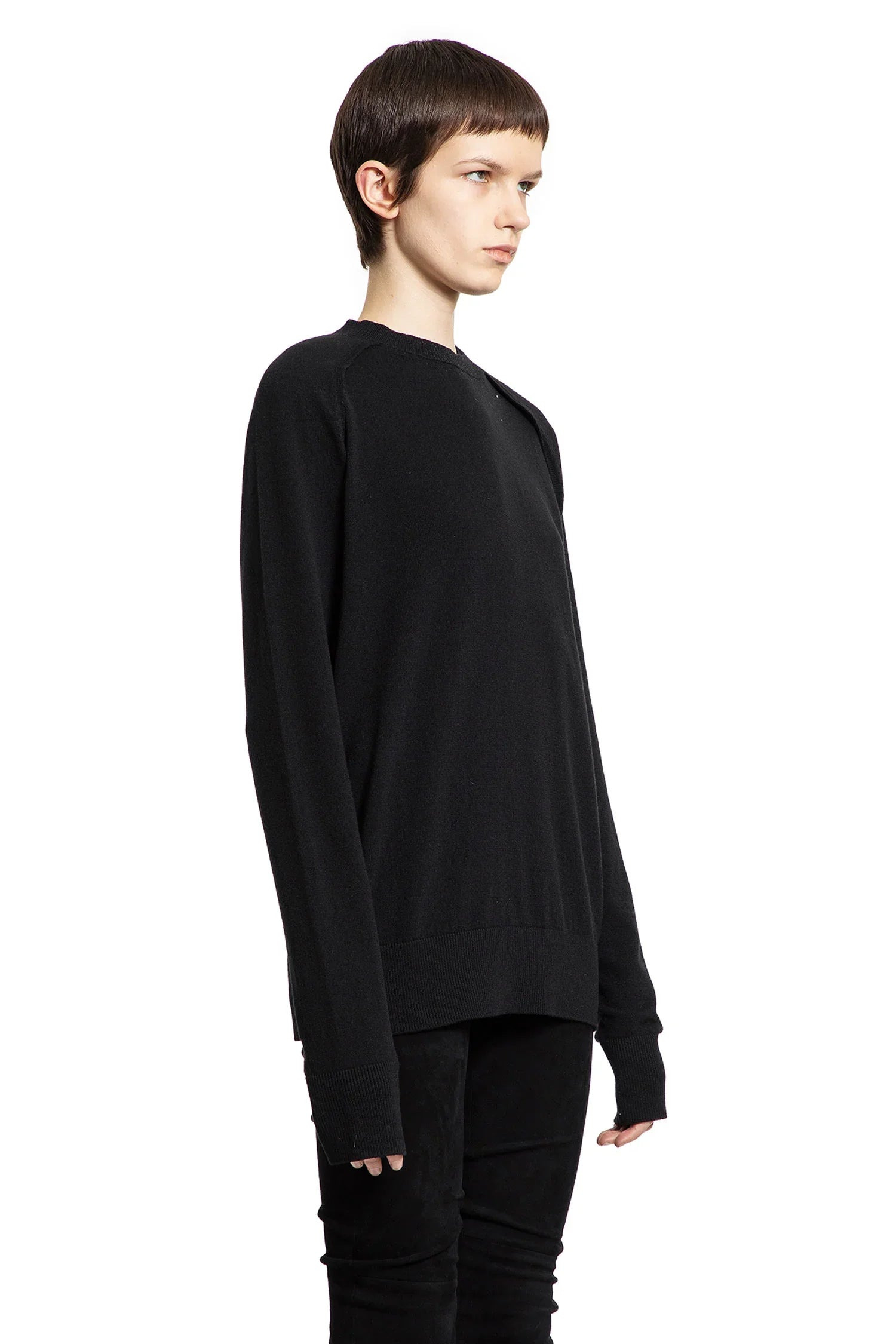 Ulu-Sweater-In-Wool-Cashmere-Flannel-Knit - 2