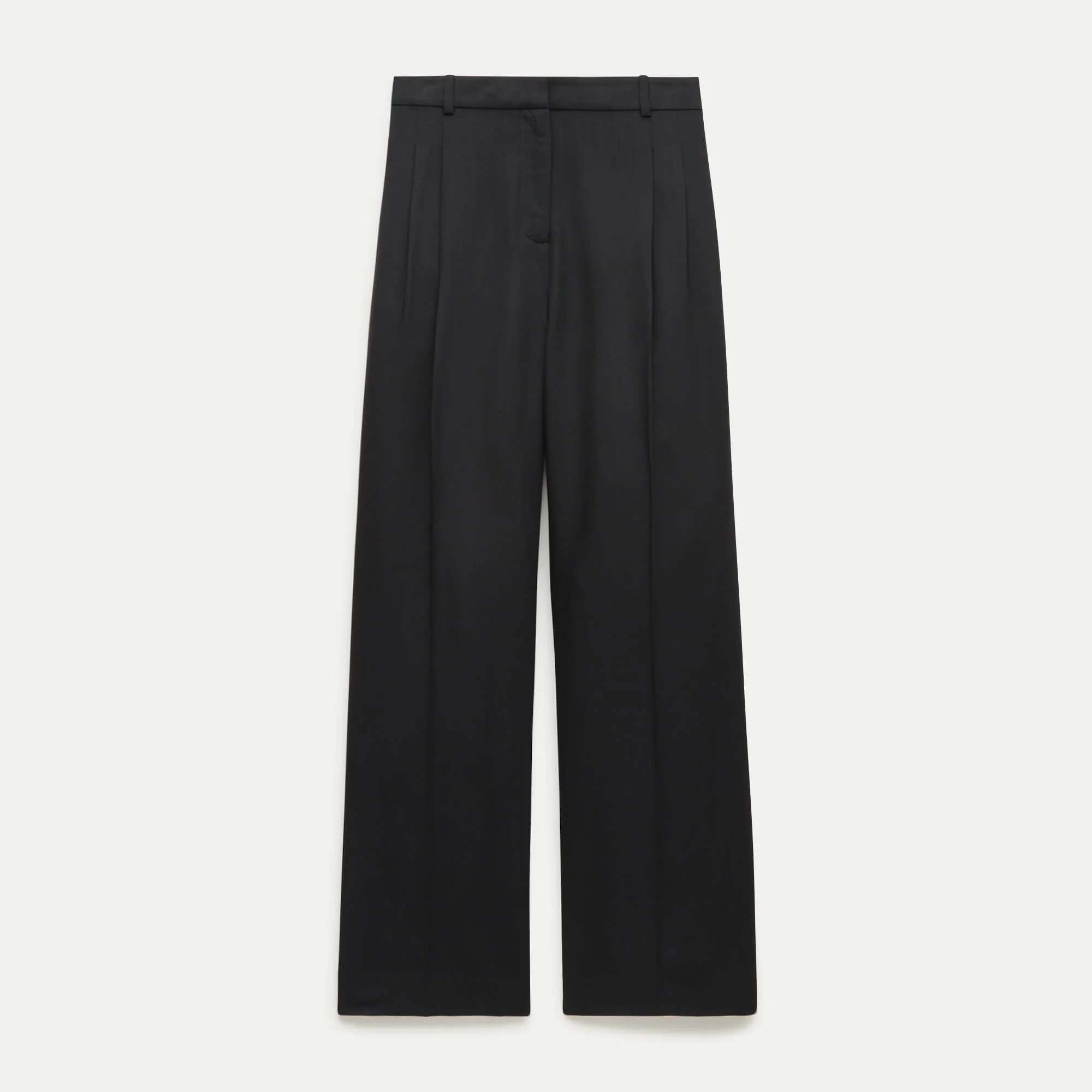 Arched trouser in twill - 1