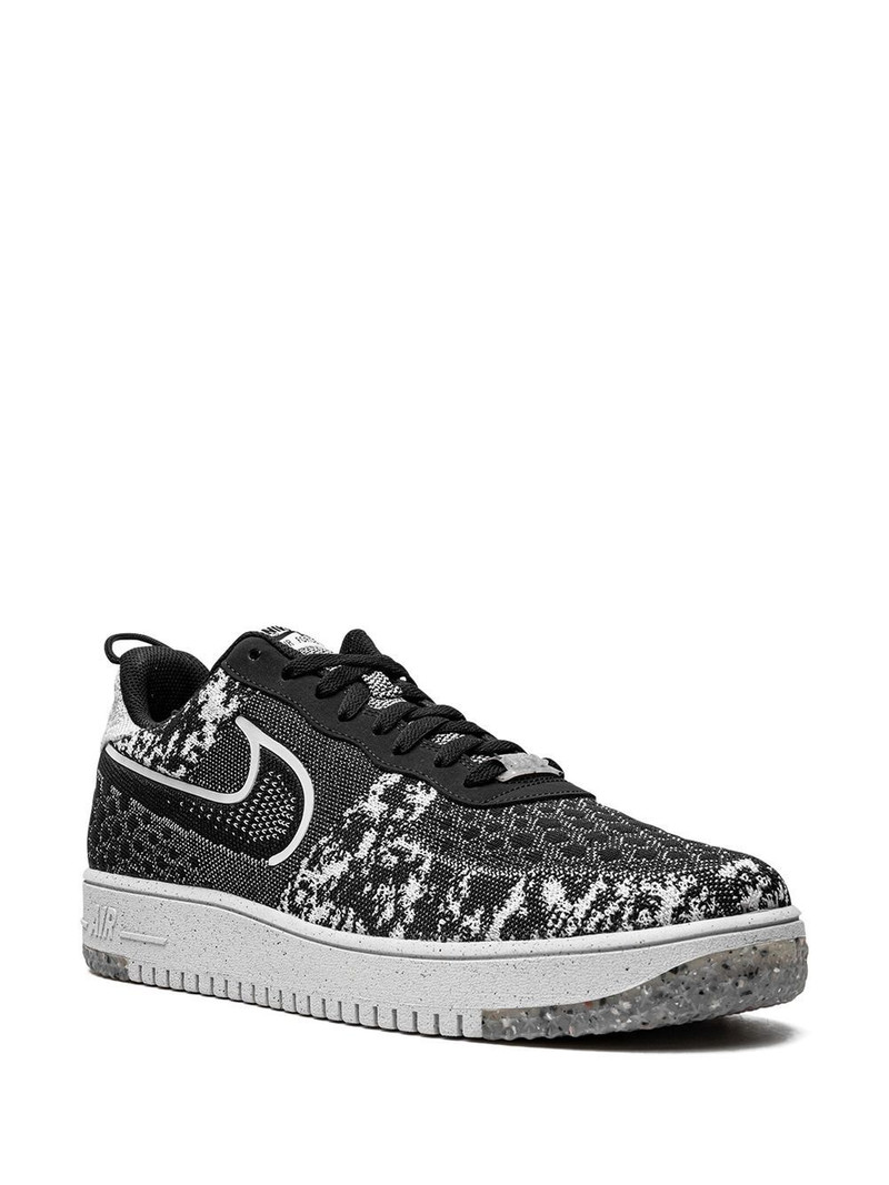 Nike Air Force 1 Crater Flyknit "Black/White" sneakers outlook