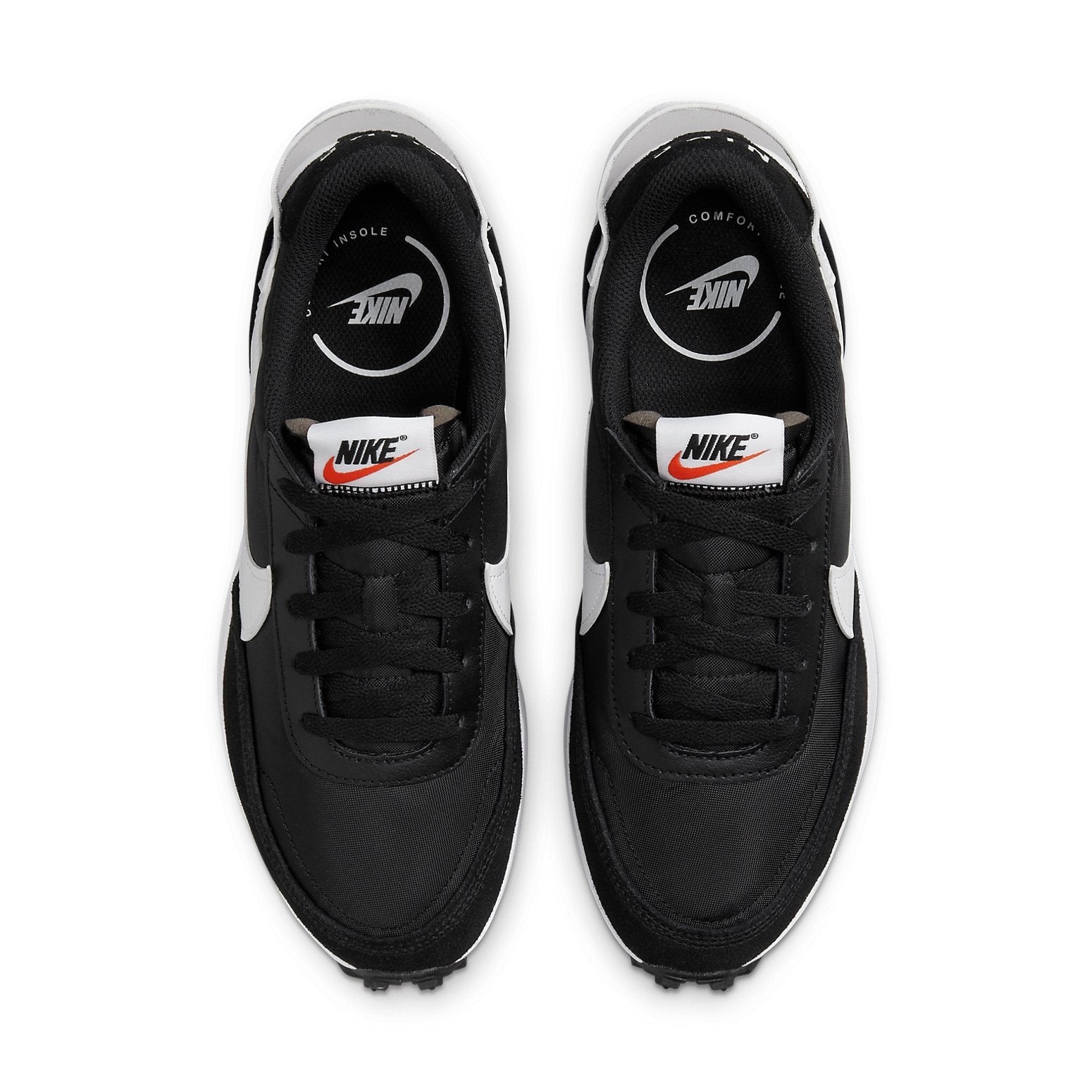 (WMNS) Nike Waffle Debut 'Black White' DH9523-002 - 4